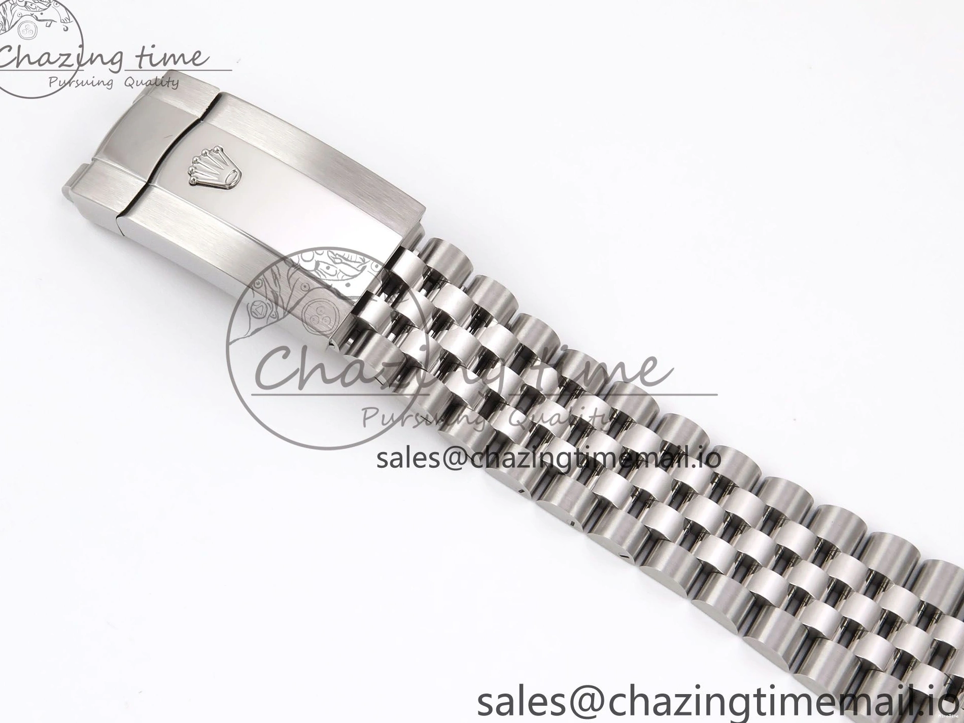 MiroTime 0406 HighPerformance DateJust 41 126334 EWEF Best Edition Black Stick Dial on Jubilee Bracelet A 1046